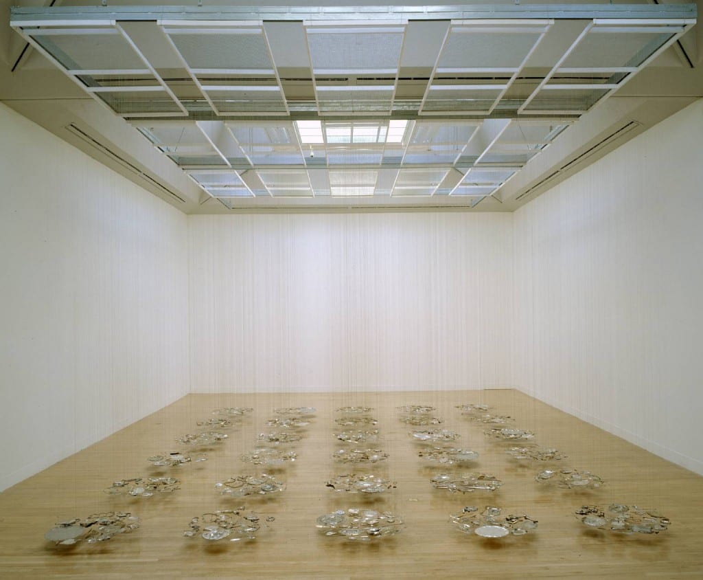 Thirty Pieces of Silver 1988-9 by Cornelia Parker born 1956